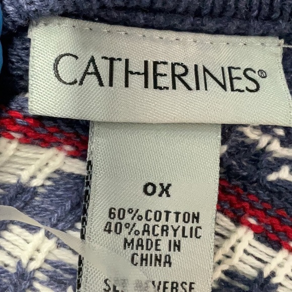 Catherines Open Front Cardigan Sweater Women’s Plus Size 0X Aztec Southwestern - Picture 4 of 5